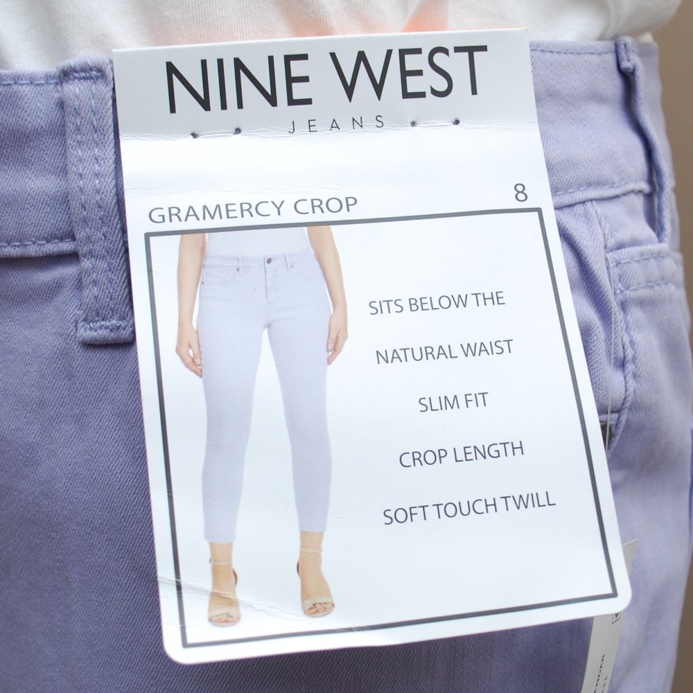 Nine West Women's Gramercy Crop in Sweet Lavender